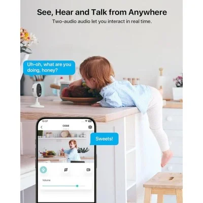 Zosi 2.0Mp Indoor Camera - White